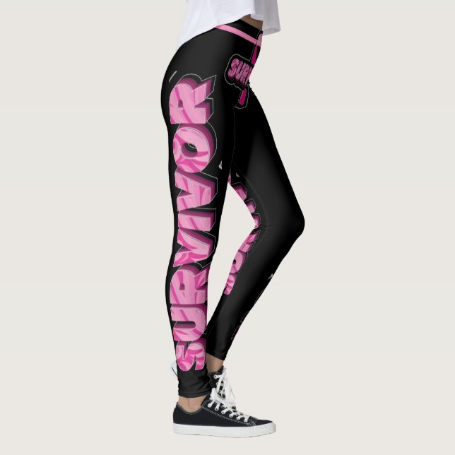 Brustkrebserkrankung Leggings (Rechts)