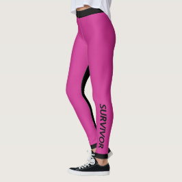 Brustkrebserkrankung Leggings