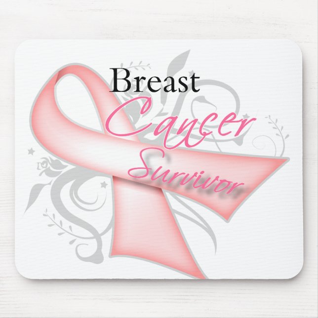 Brustkrebserkrankung Mousepad (Vorne)