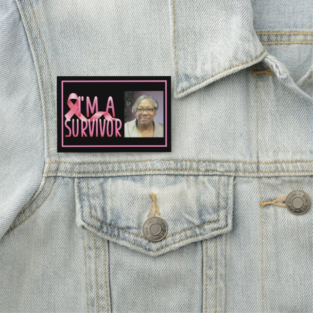 Brustkrebserkrankung Namensschild (Beispiel)