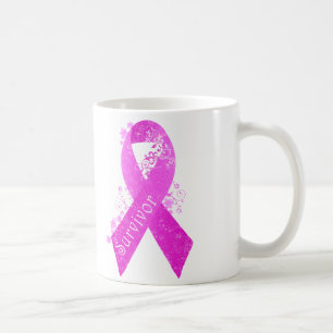 Brustkrebserkrankung Vintag Tasse