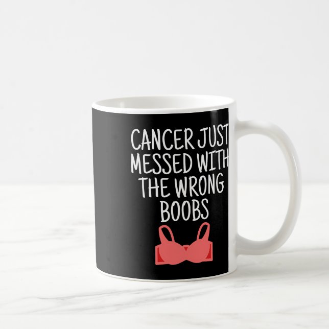 Brustkrebskrebs mit falscher Indikation B Kaffeetasse (Rechts)