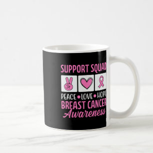 Brustkrebsunterstützungskommando für Sensibilisier Kaffeetasse