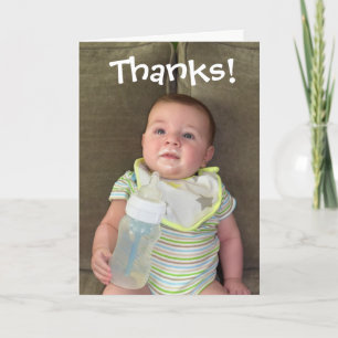 Brustmilch Danke Karte   Funny Baby Cards