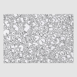 Brustmuskulatur Seidenpapier