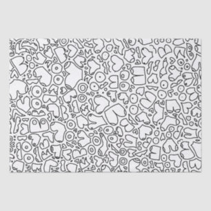 Brustmuskulatur Seidenpapier