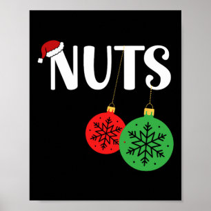 Brustnuten Matching Chestnut Weihnachten Coupl Poster
