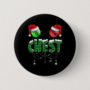 Brustnuten Weihnachten Matching Couple Kastanien Button