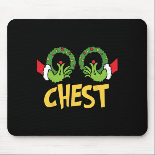 Brustnuten Weihnachtsspass Matching Couple Chest N Mousepad