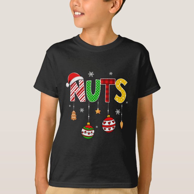 Brustnuts Weihnachtsfeiertag Shirt Matching Couple (Vorderseite)