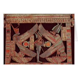 Brustplatte, die Osiris, Gott von darstellt