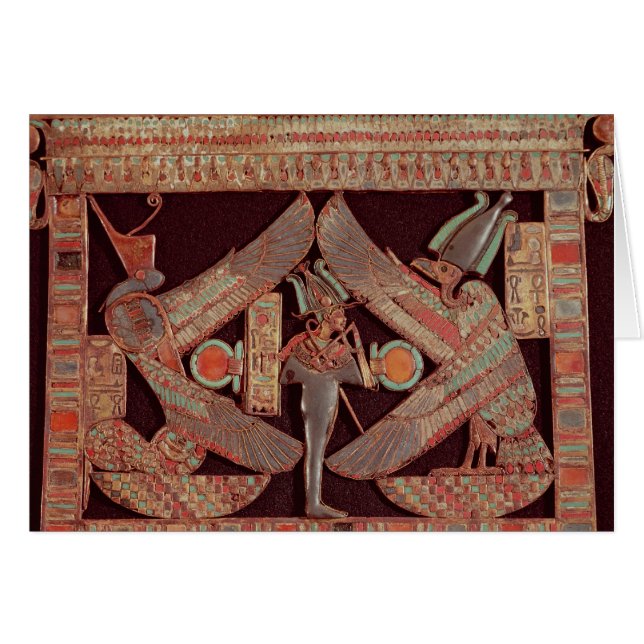 Brustplatte, die Osiris, Gott von darstellt (Vorderseite (Horizontal))