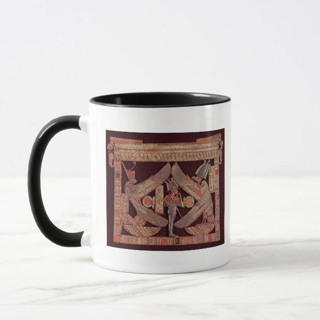 Brustplatte, die Osiris, Gott von darstellt Tasse (Links)