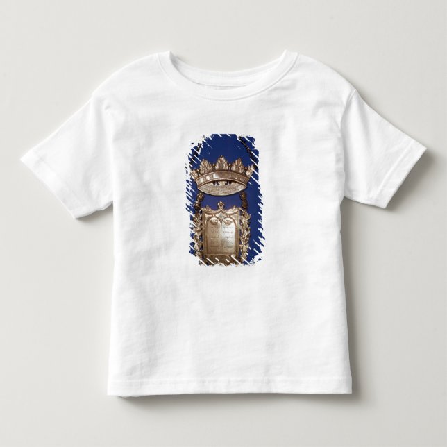 Brustplatte oder Schild für Torah Rolle Kleinkind T-shirt (Vorderseite)