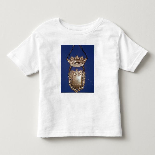 Brustplatte oder Schild für Torah Rolle Kleinkind T-shirt (Vorderseite)