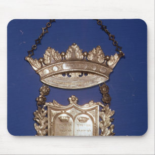 Brustplatte oder Schild für Torah Rolle Mousepad