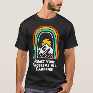 Brustprobleme in einem Camping für die Feuerwehr T-Shirt