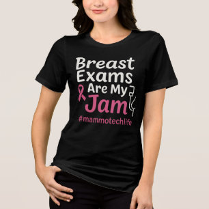 Brustuntersuchungen sind mein Marmelade #mammotech Tri-Blend Shirt