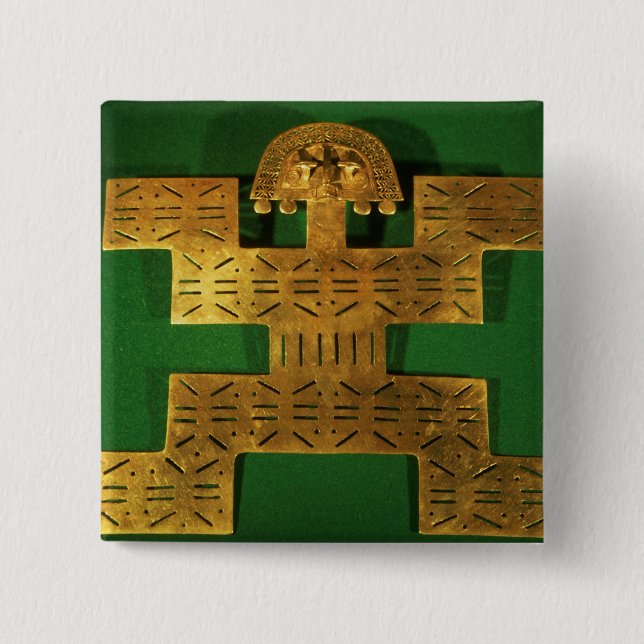 Brustverzierung der Tolima Region Button (Vorderseite)
