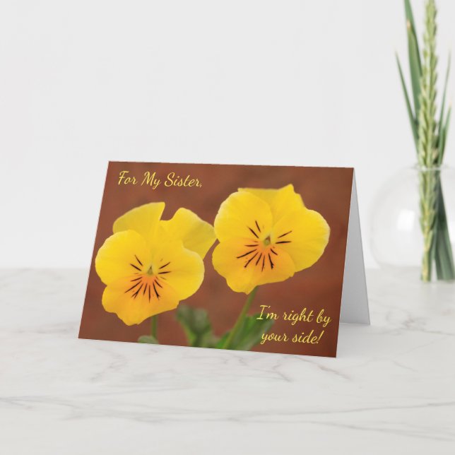 Brustwarzengewalt zur Unterstützung von Schwesterk Karte (Vorderseite)