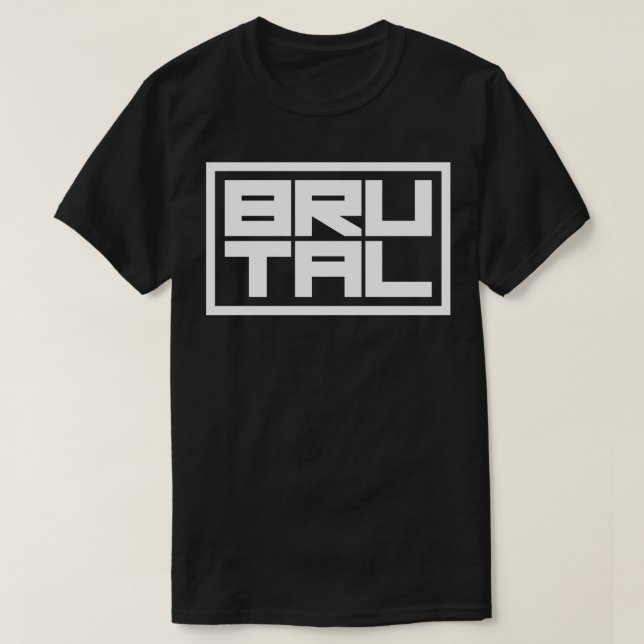 brutal 1 T-Shirt (Design vorne)