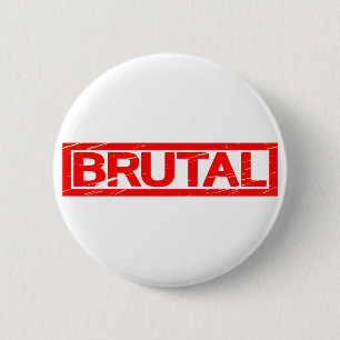 Brutal Briefmarke Button