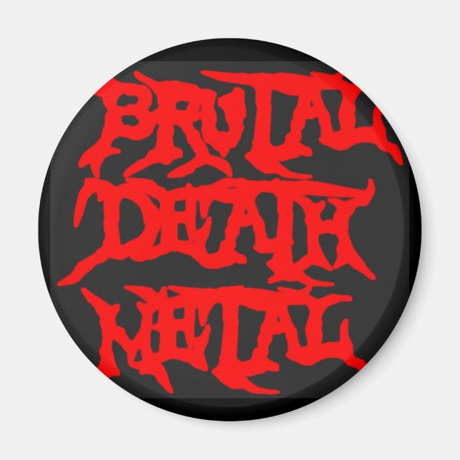 Brutal Death Metal Magnet (Vorne)