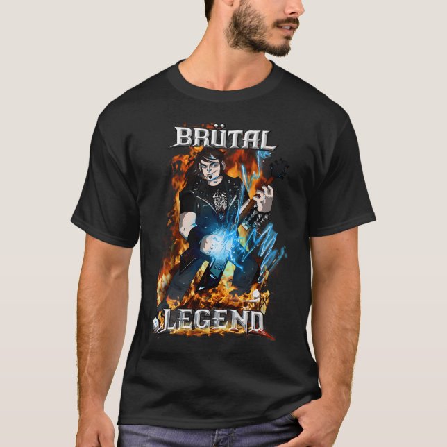 Brutal Legend Eddie Riggs T-Shirt (Vorderseite)
