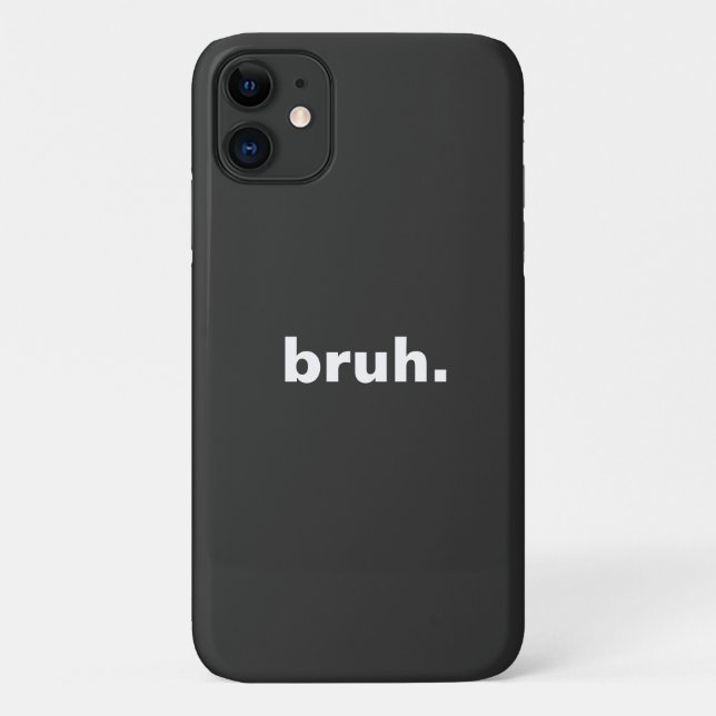 brutales minimalistisches Design Case-Mate iPhone Hülle (Rückseite)