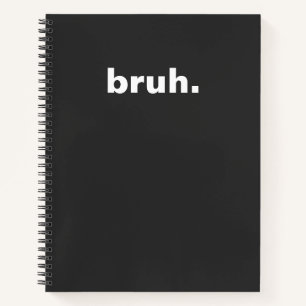 brutales minimalistisches Design Notizbuch