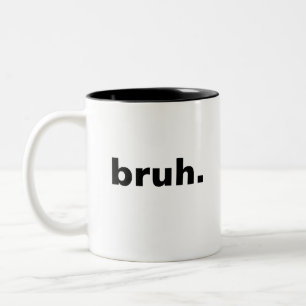 brutales minimalistisches Design Zweifarbige Tasse