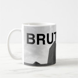 Brutalism-Architektur-Tasse Kaffeetasse