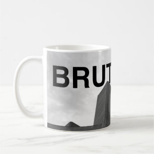 Brutalism-Architektur-Tasse Kaffeetasse