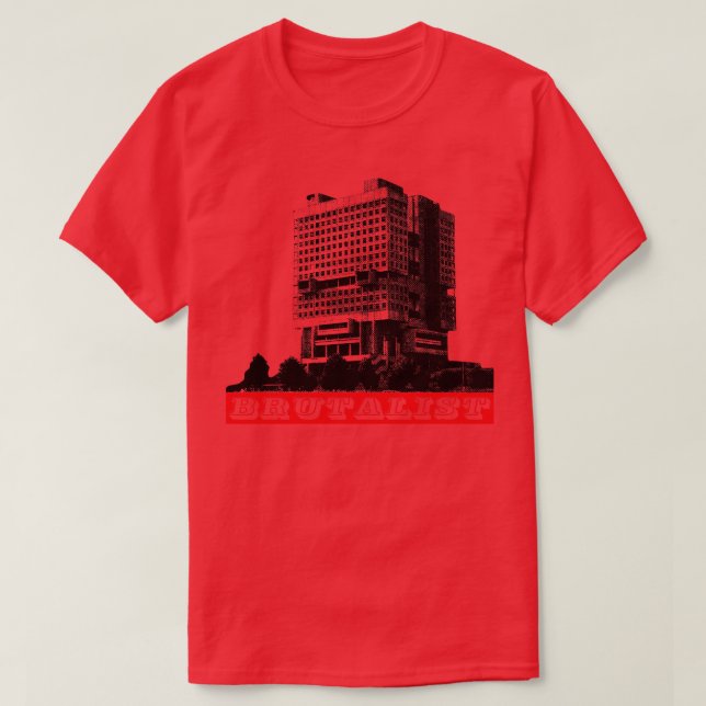 Brutalist Architecture Brutalism House of sowjetis T-Shirt (Design vorne)