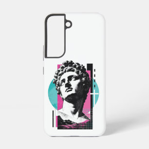 Brutalist Retro Jesus Griechische Statue Kolosser Samsung Galaxy Hülle