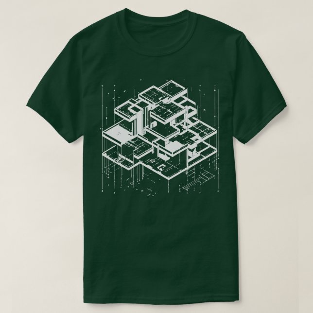 Brutalitätsarchitektur T-Shirt (Design vorne)