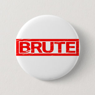Brute Briefmarke Button