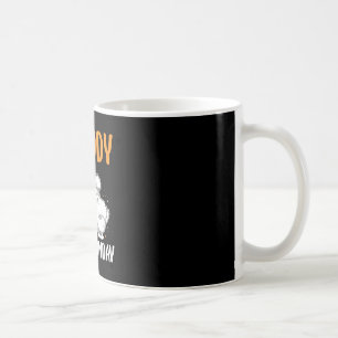 Brütende Silkie-Henne seit Montag _1 Kaffeetasse