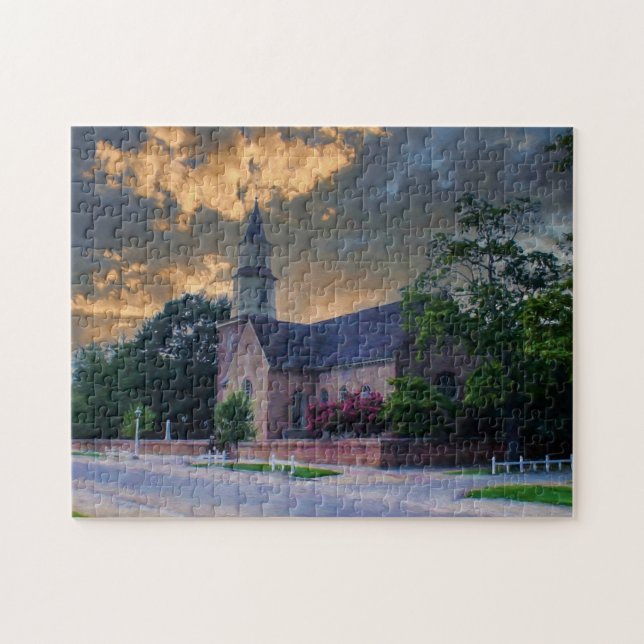 Bruton Parish Church Puzzle (Horizontal)
