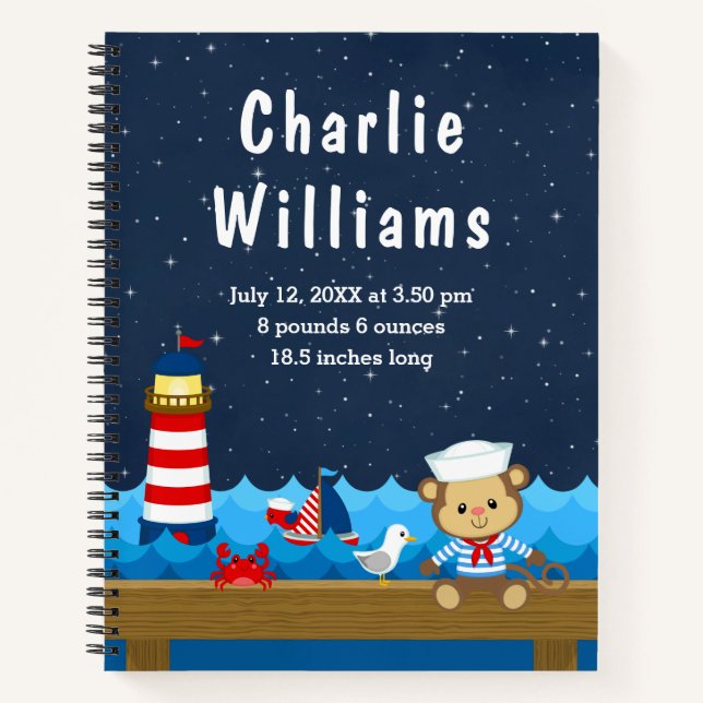 Brutstatistiken der roten Navy für den nautischen  Notizbuch (Vorderseite)