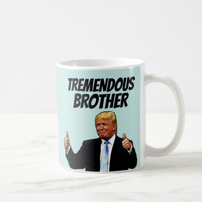 BRUTTERKAFFEE TASSE TRUMP FUNNY MUGS (Rechts)