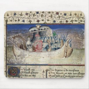 Brutus das Trojan Set-Segel für Großbritannien, Mousepad