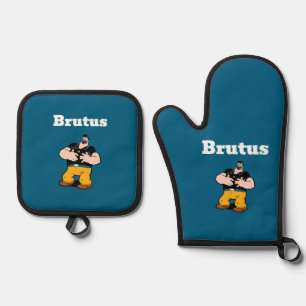 Brutus Oven Mitt & Pot Holder Ofenhandschuh & Topflappen-Set