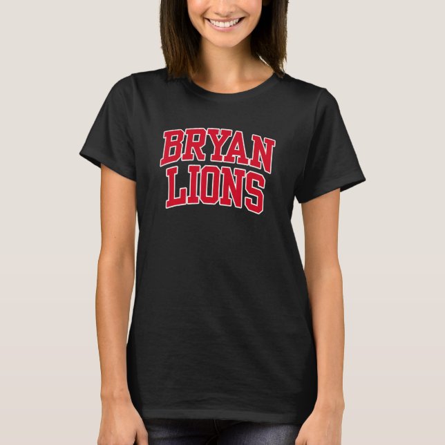 Bryan Uni Lions 01 T-Shirt (Vorderseite)