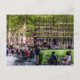 Bryant Park, NYC Postcard Postkarte