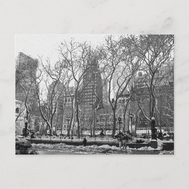 Bryant Park Postkarte (Vorderseite)