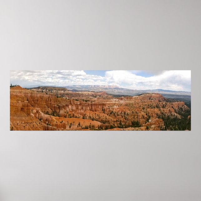 Bryce Canyon Amphitheater Panorama Poster (Vorne)