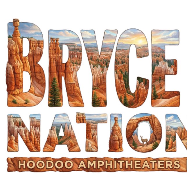 Bryce Canyon Hoodoo Landschaftswunder T-Shirt (Von Creator hochgeladen)