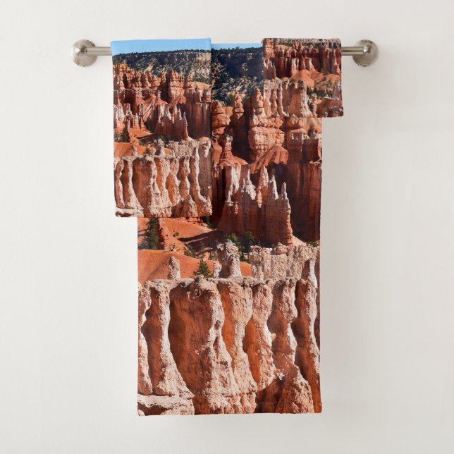 Bryce Canyon Hoodoos Utah Südwest Badhandtuch Set (Insitu)