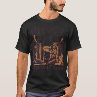 Bryce Canyon National Park (auf der Rückseite) Vin T-Shirt